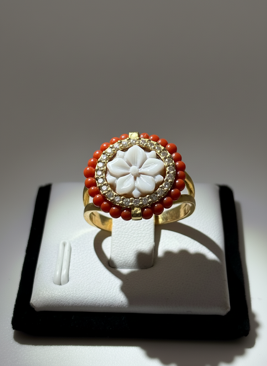 anelli corallo