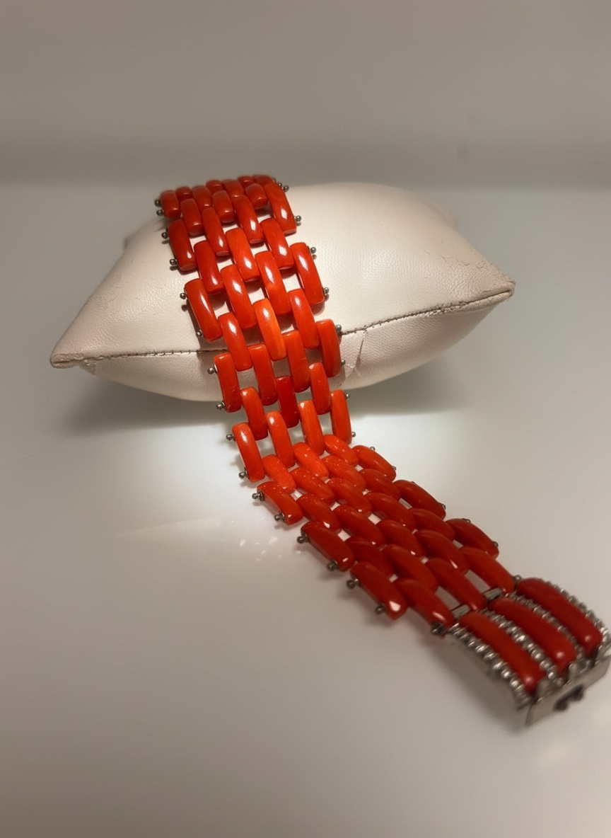 Collana spina corallo