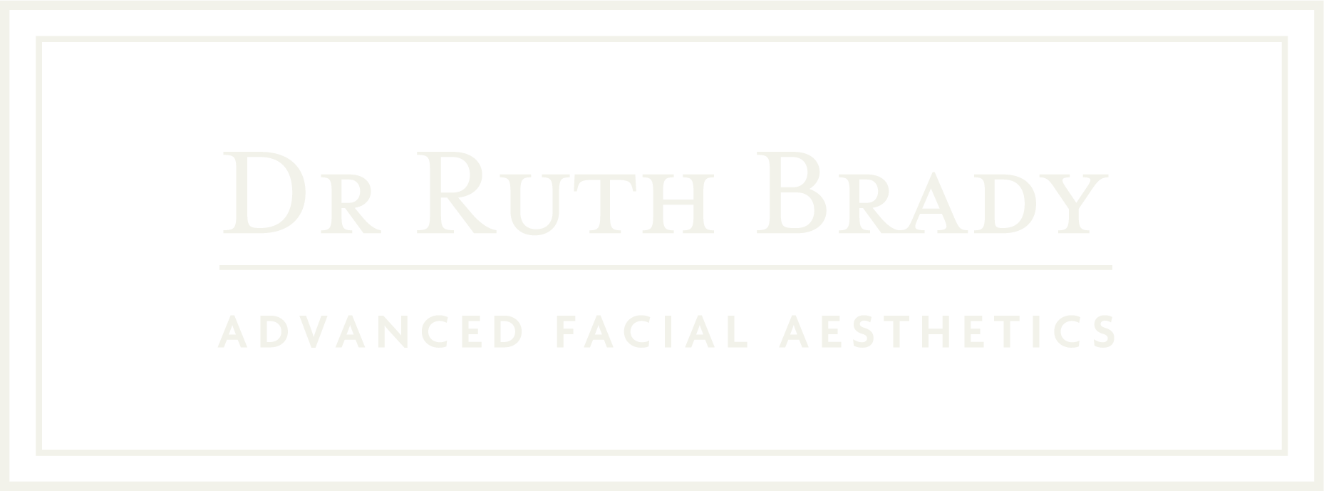 Dr Ruth Brady Facial Aesthetics Logo