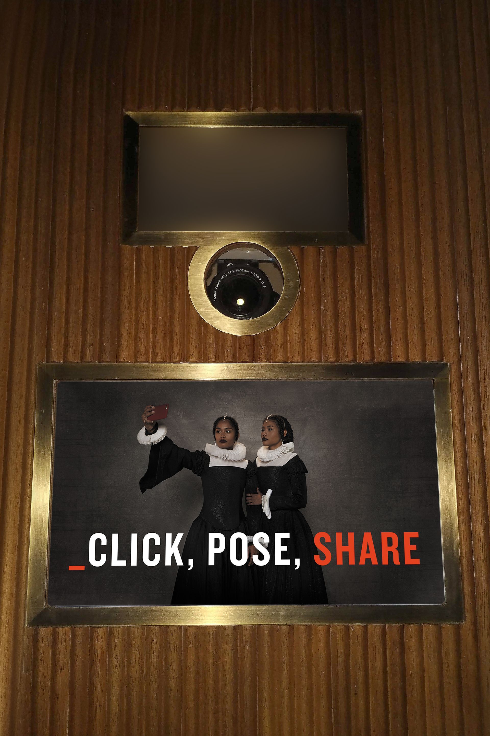 Fotomatón a medida en el Hotel Radisson Red de Madrid.