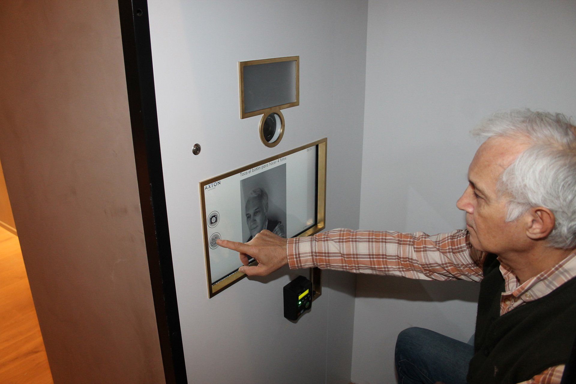 comprar fotomaton cabina hotel