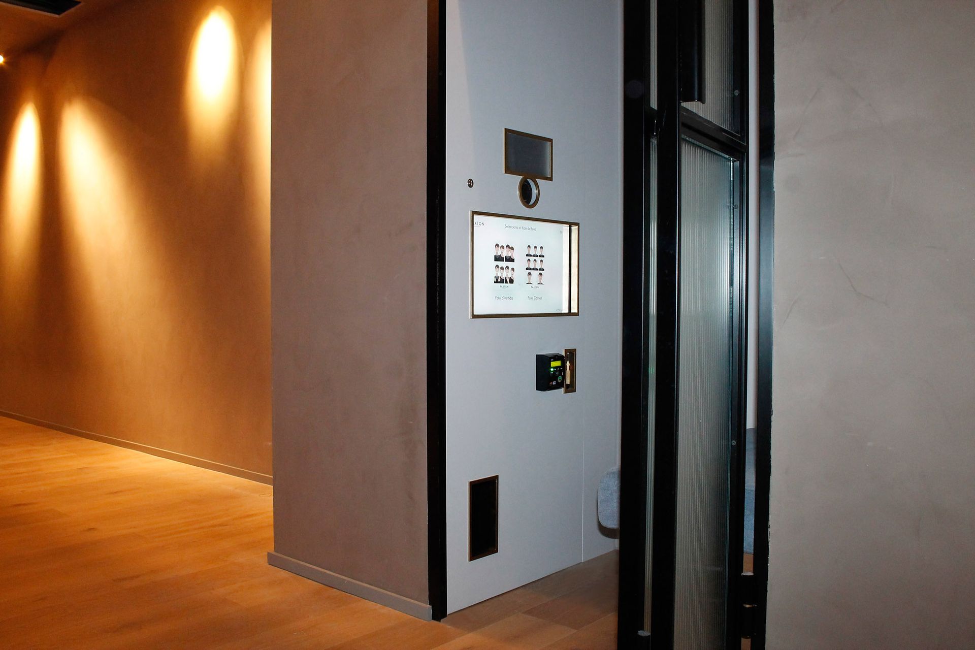 Fotomatón cabina en el Hotel Paxton de Barcelona