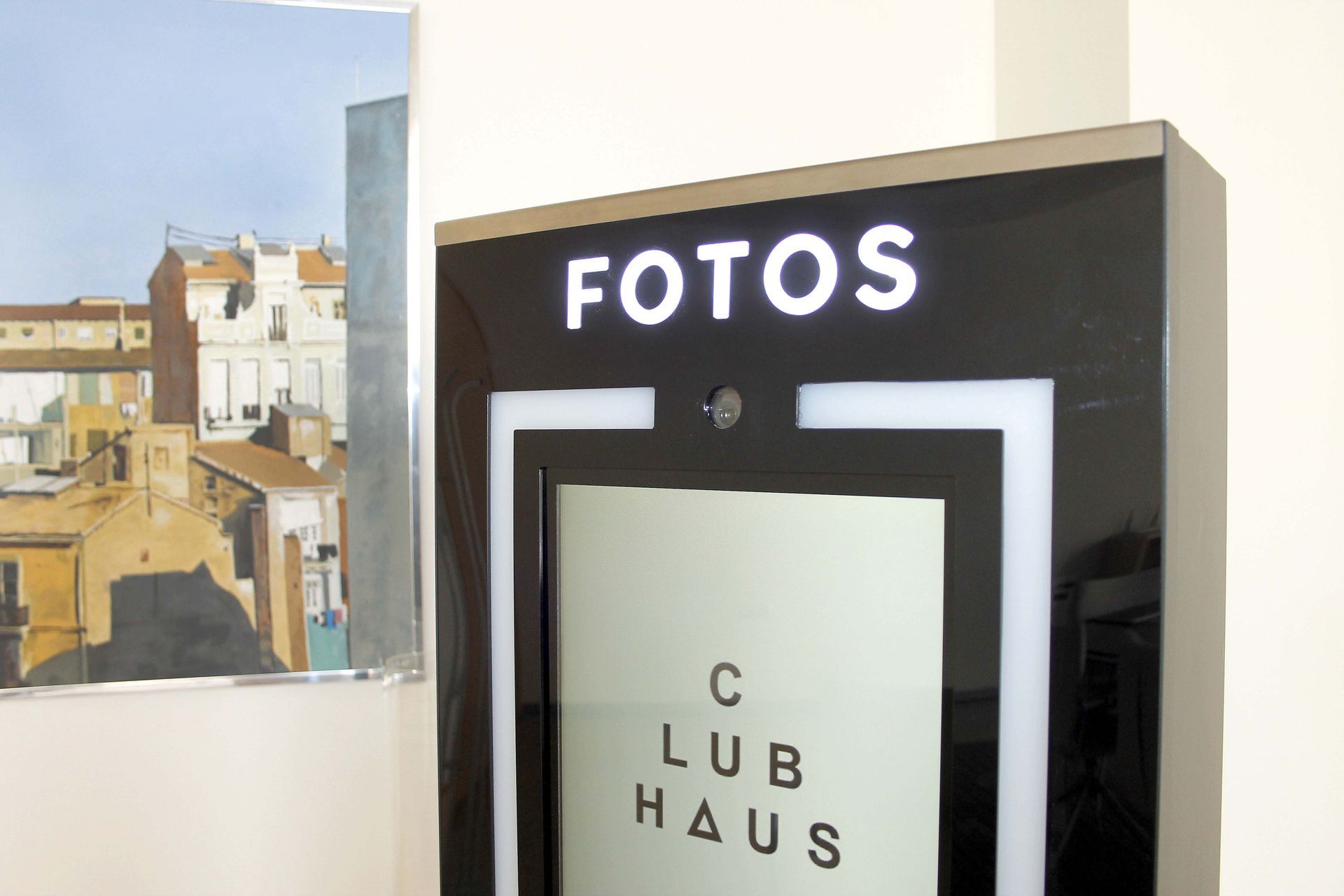 fotomaton vending con monedas o tarjeta