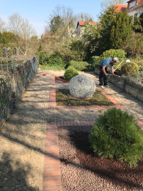 Neues Grün Beet Anlegen in Dresden Loschwitz