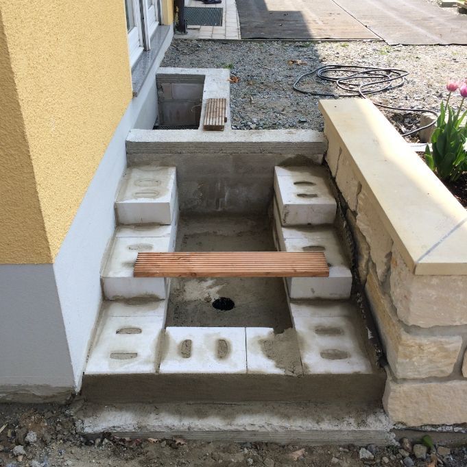 Terrassen Herstellung in Ullersdorf