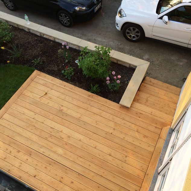 Terrassen Herstellung in Ullersdorf