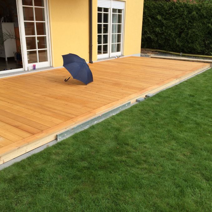 Terrassen Herstellung in Ullersdorf