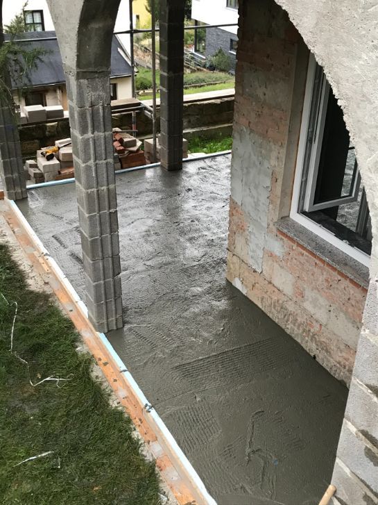 Unterbau-Vorbereitung für zusätzliche Wohnfläche in Dresden Loschwitz