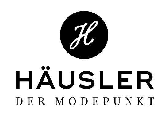 Modepunkt Häusler Logo Modepunkt Häusler Logo Schwarz und Weiß