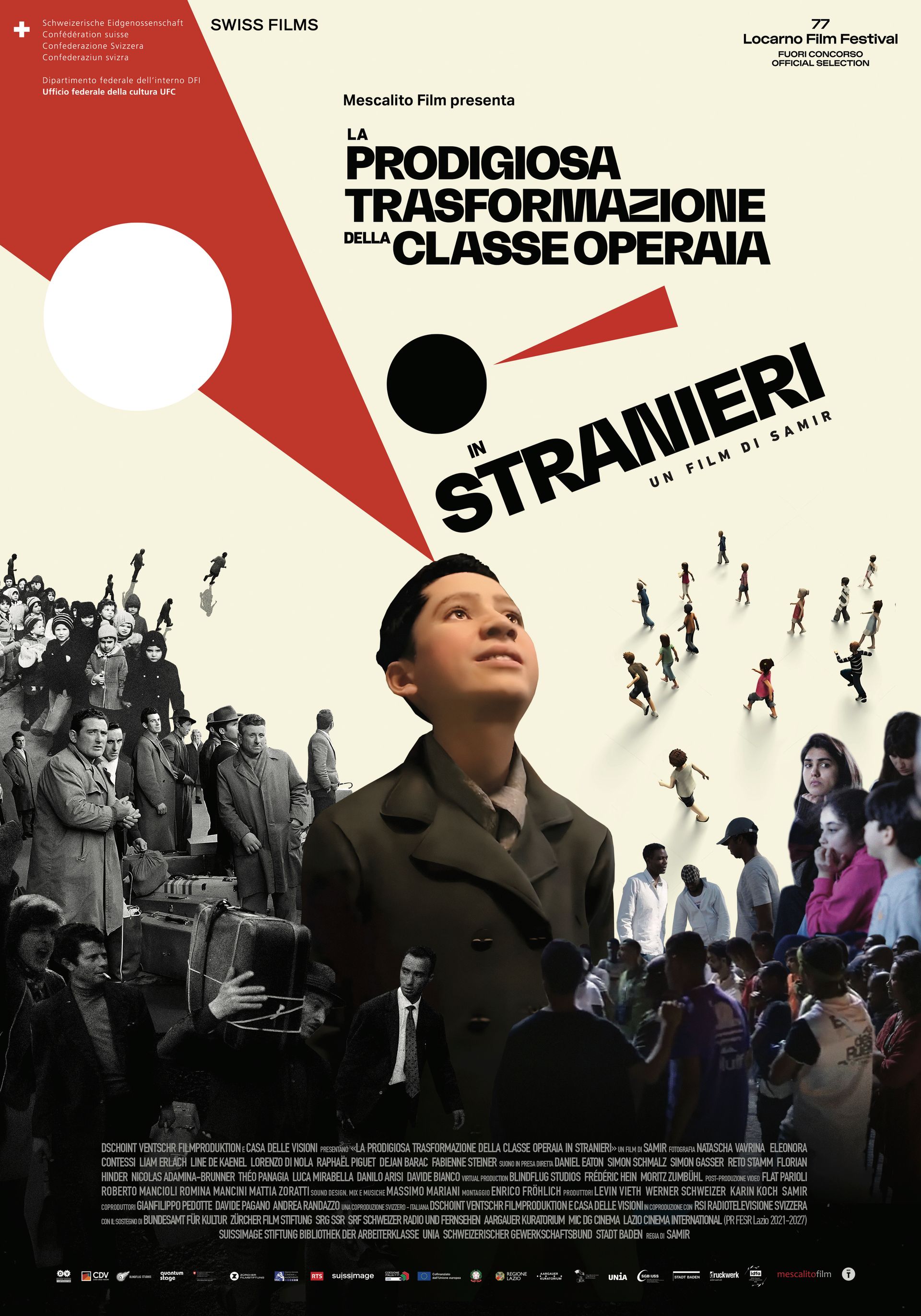 La Prodigiosa Trasformazione della Classe Operaia in Stranieri poster La Prodigiosa Trasformazione della Classe Operaia in Stranieri locandina