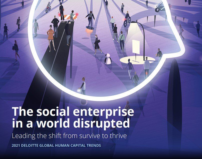 The social enterprise in a world disrupted. Leading the shift from survive to thrive 2021 DELOITTE GLOBAL HUMAN CAPITAL TRENDS