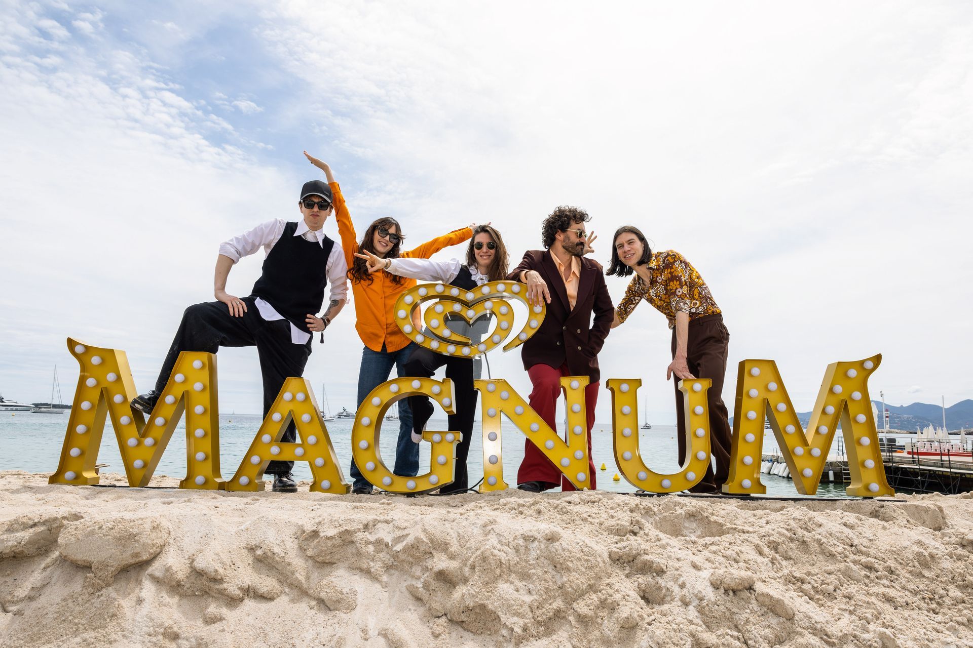 la plage Magnum fête ses 10 ans à Cannes avec beaucoup de stars