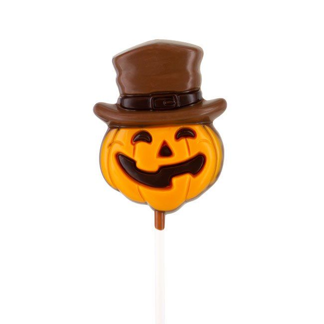 friandises chocolatées pour Halloween de chez Léonidas en forme de Jack'O'Lantern