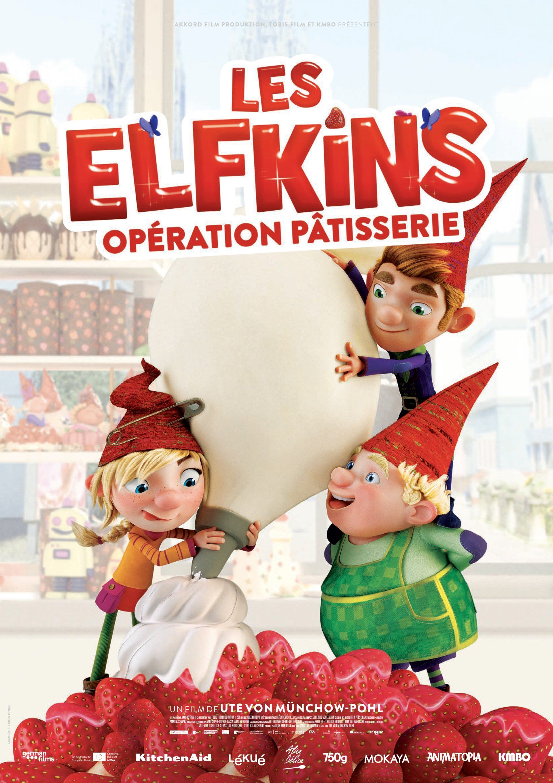 Les elfkins : opération pâtisserie dès le 15 décembre 2021 au cinéma, affiche