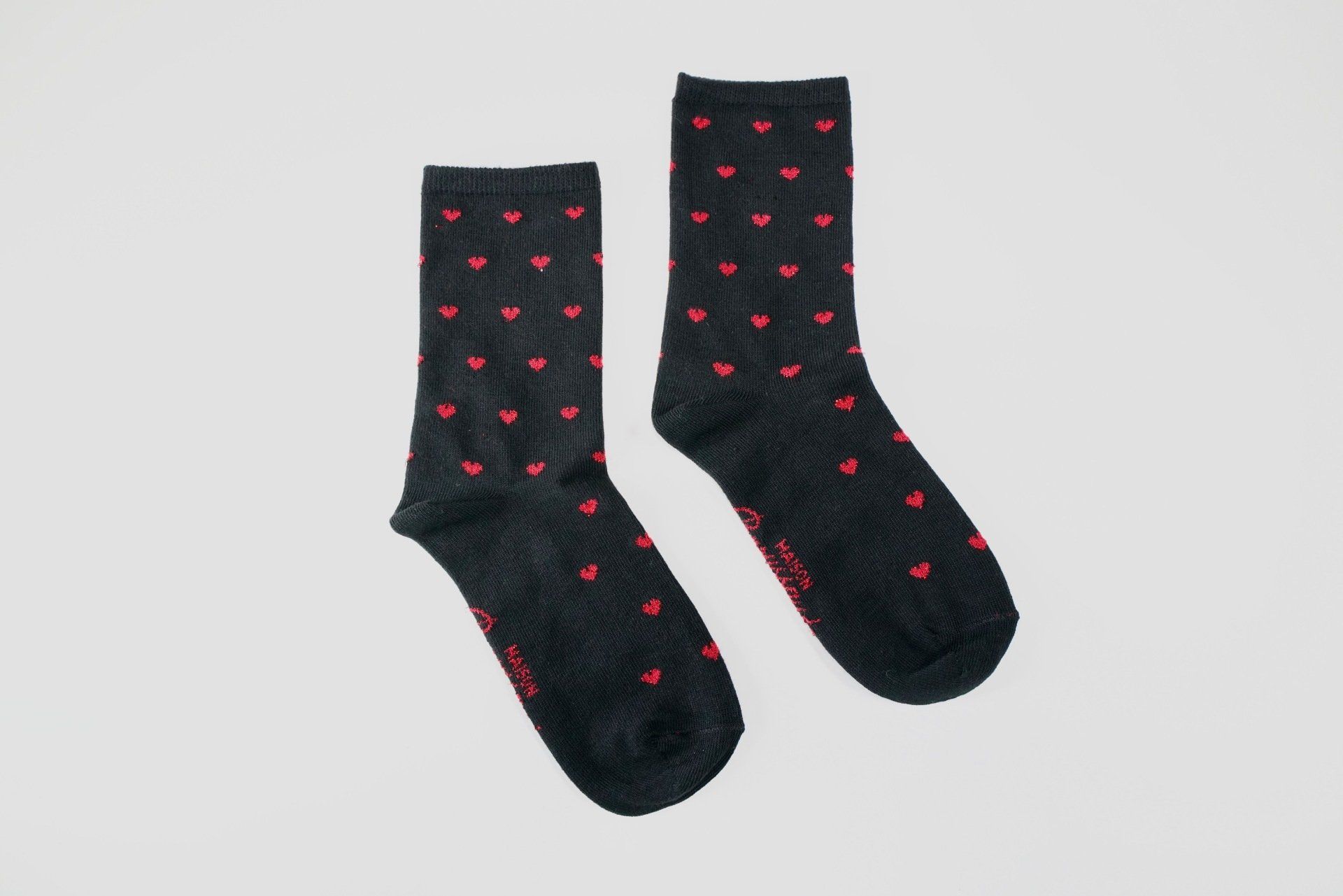 chaussettes , coeur, made in france, st valentin