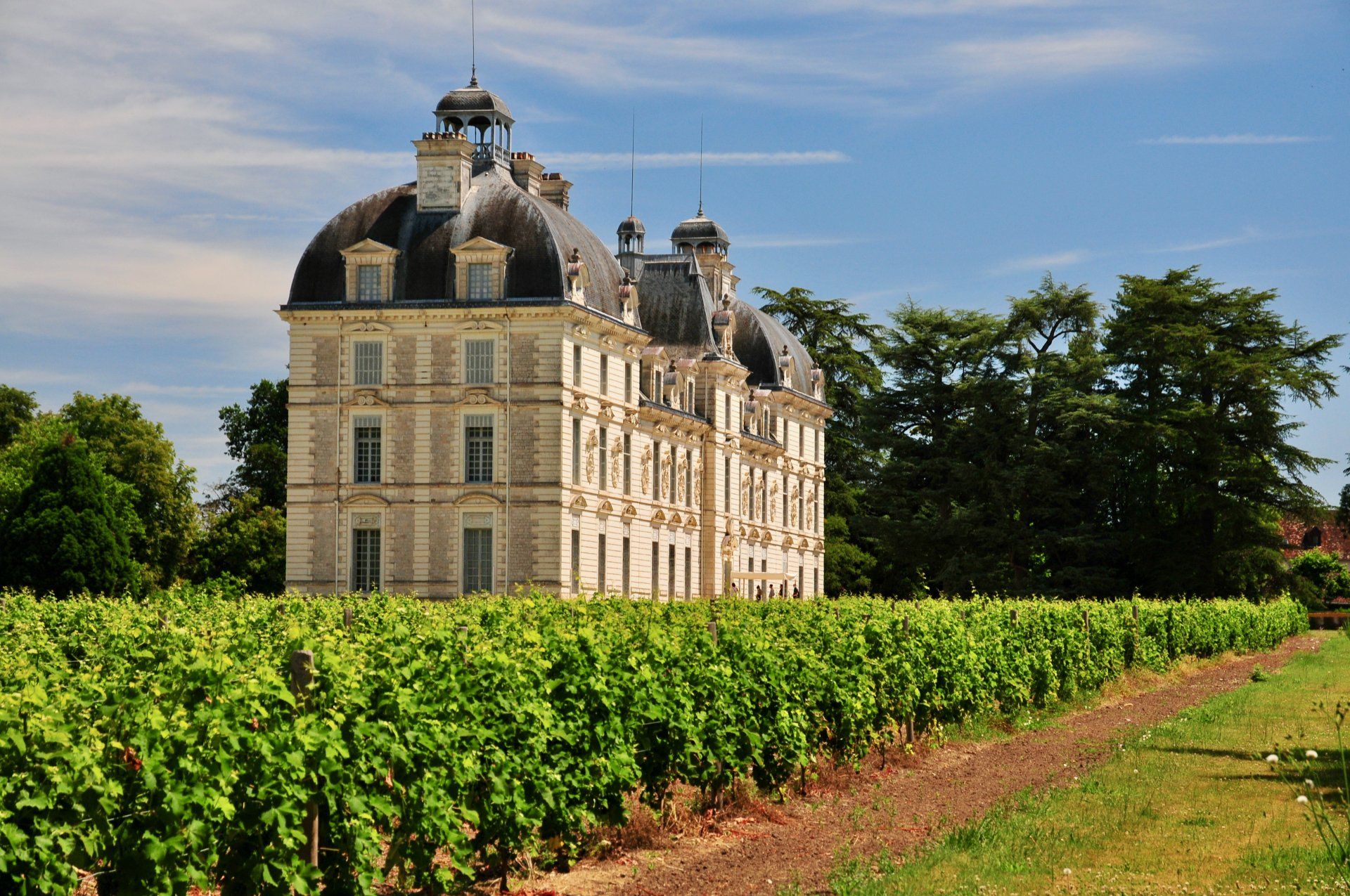 Des châteaux à ne pas manquer dans la vallée de la Loire : ici le célèbre domaine de Cheverny