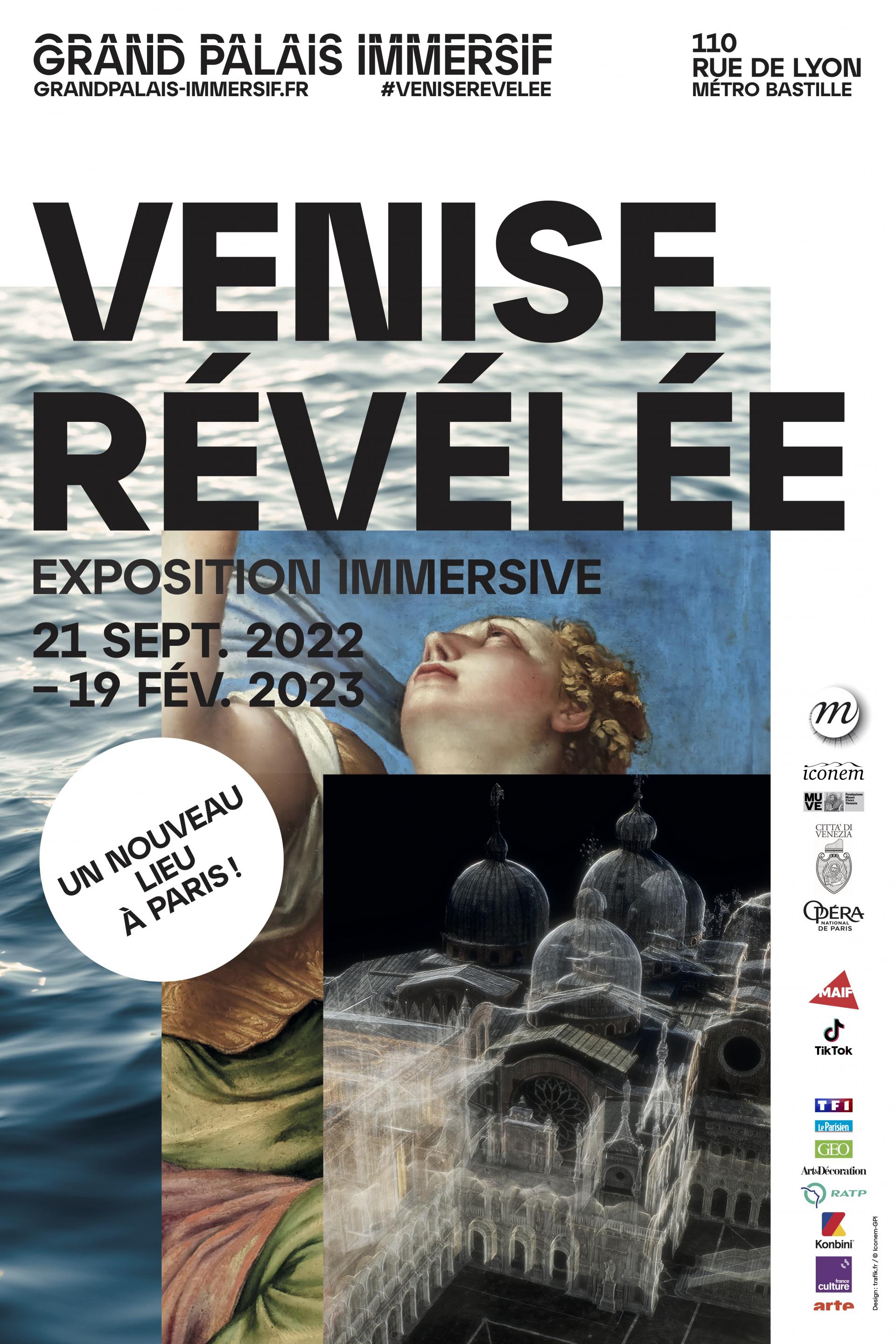 L’Exposition Venise Révélée au Grand Palais Immersif à Paris