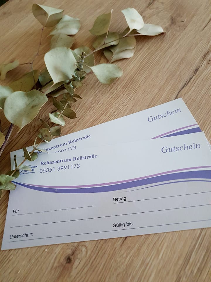 Gutschein Rehazentrum