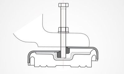Maschinenfuß Maschinenfuß
