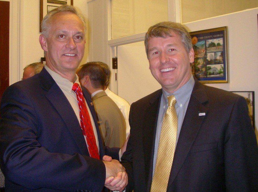 Joe Anderson and Sen. Rob Woodall Senator Rob Woodall