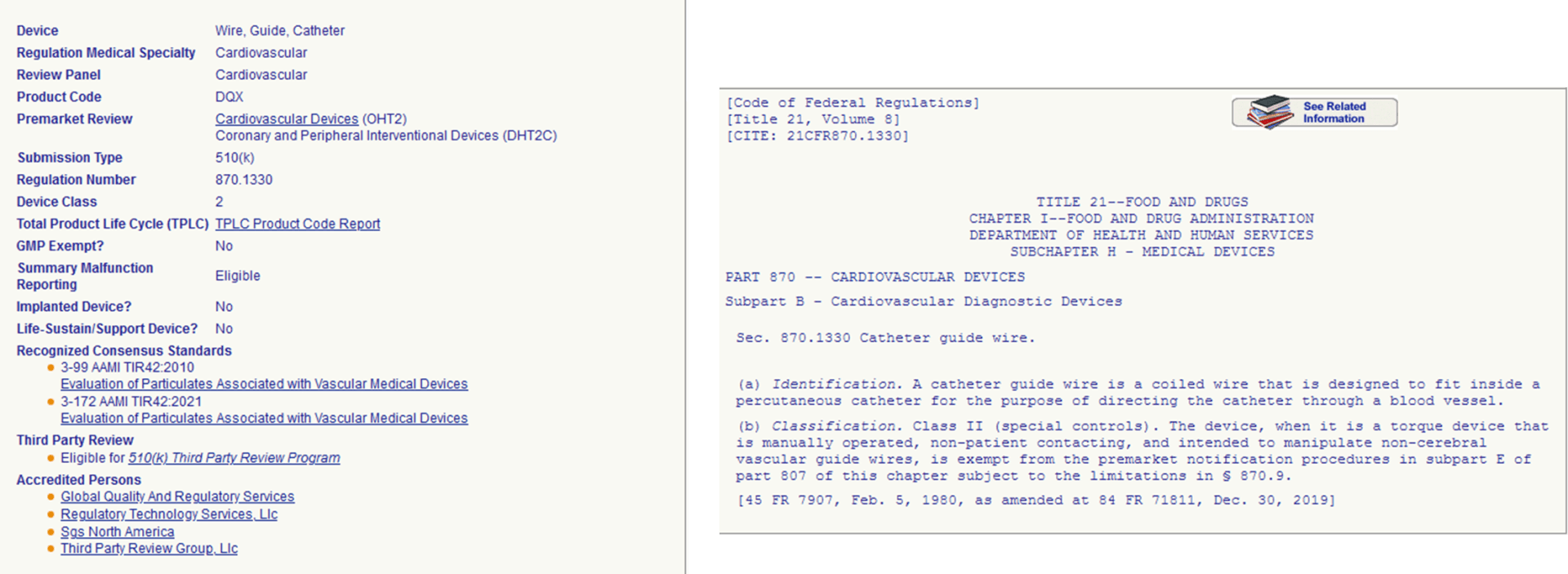 美国的产品号码,法规号码 和注册类型是