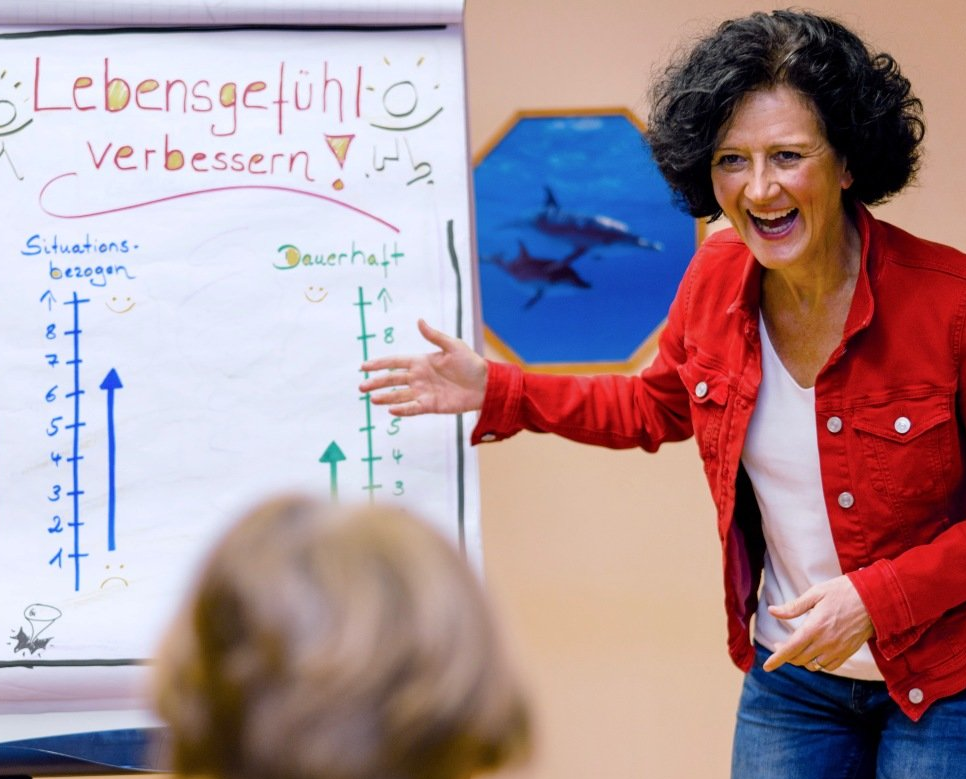 Susanne Klaus Lachyoga Lehrerin / Lachschule Stuttgart