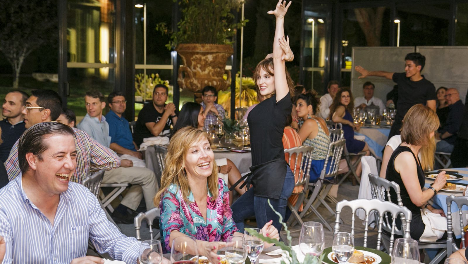 Camareros infiltrados