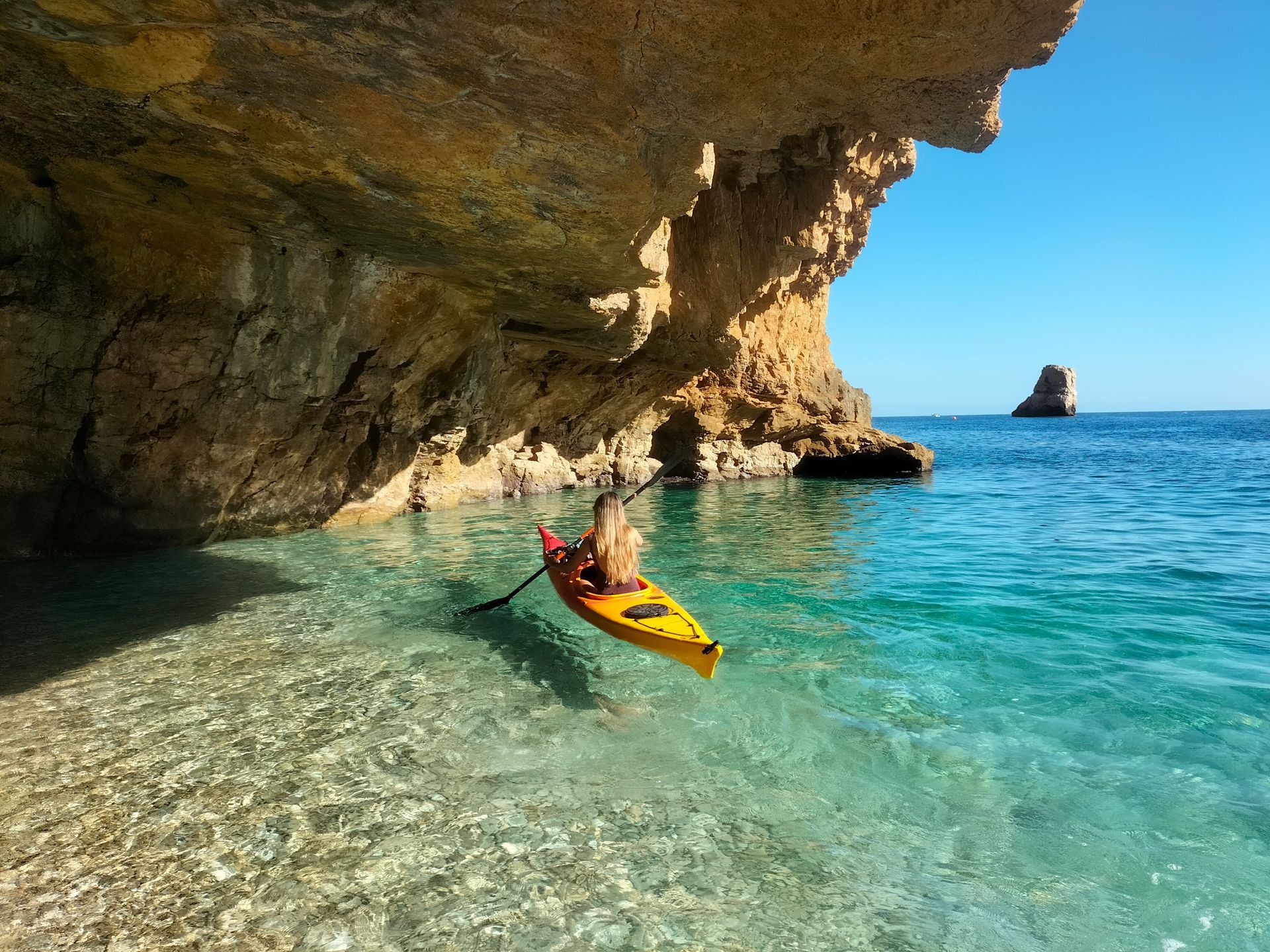La mejor ruta de kayak en Jávea Kayak Jávea