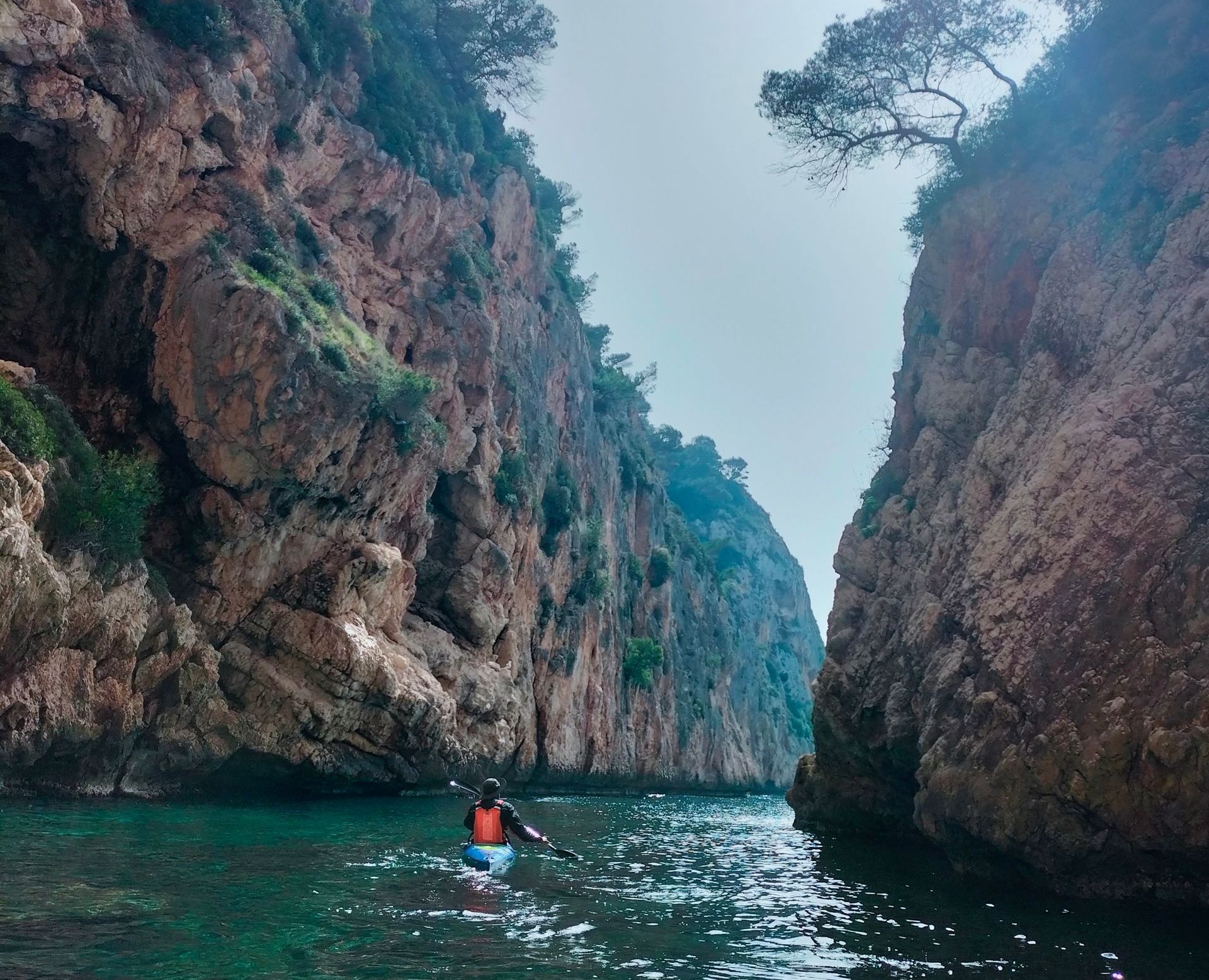 La mejor ruta de kayak en Jávea Kayak Cala en Caló