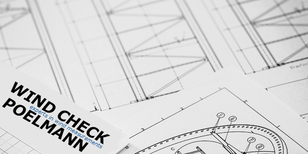 Engineering wind measurement mast