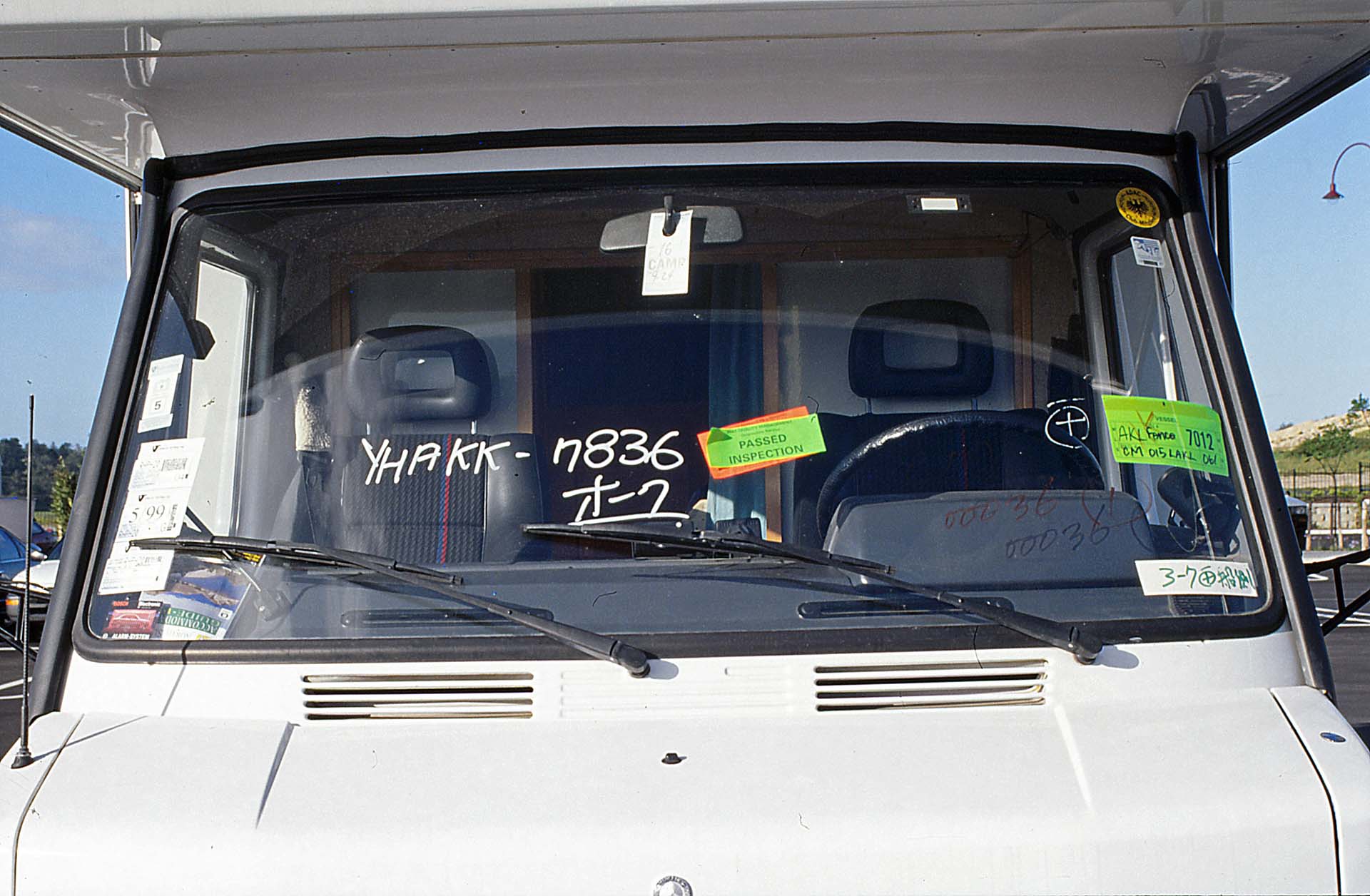 Nach einem Umweg über Yokohama ist unser Wohnmobil wohlbehalten in Neuseeland angekommen.