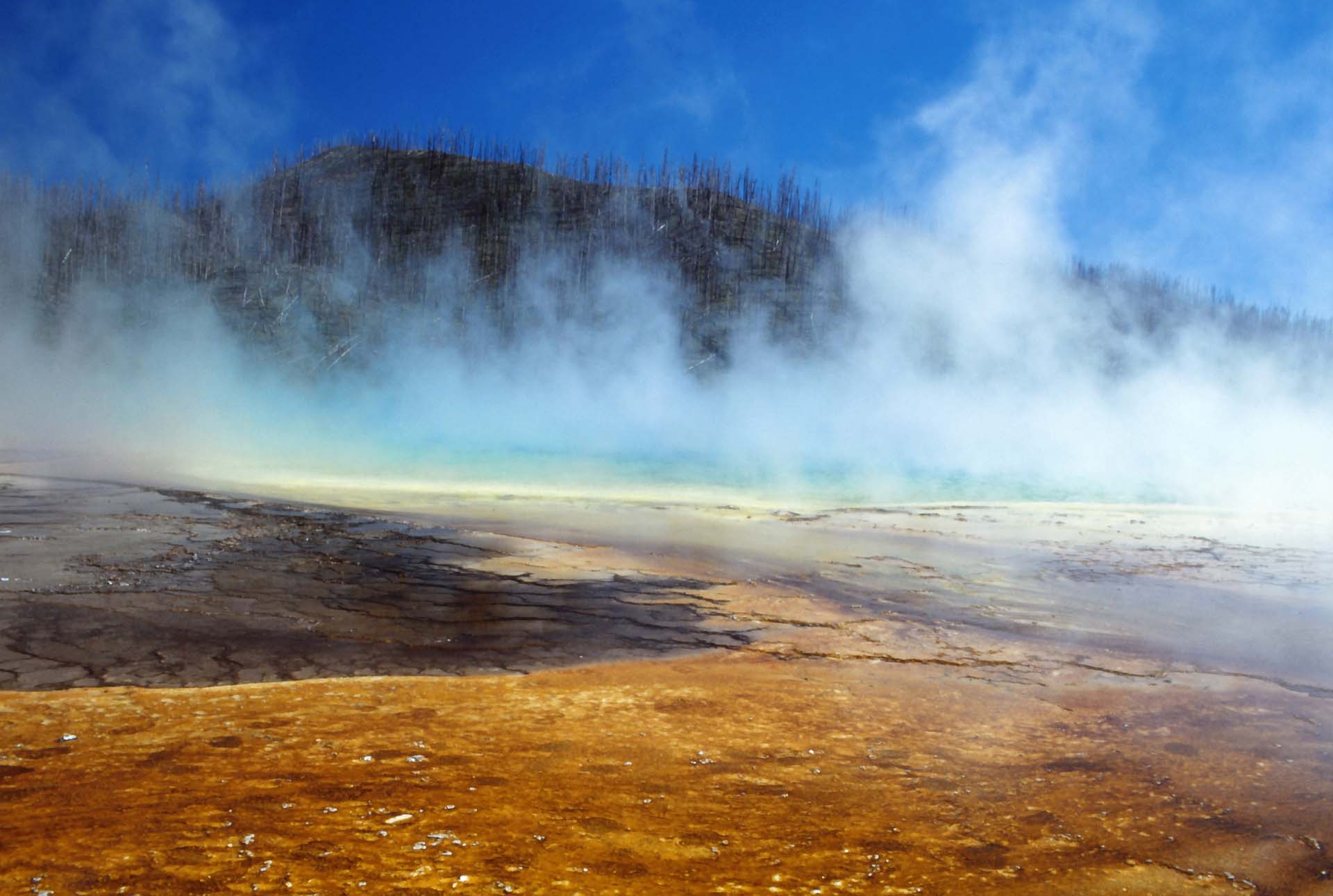 Hexenküche im Yellowstone Nationalpark