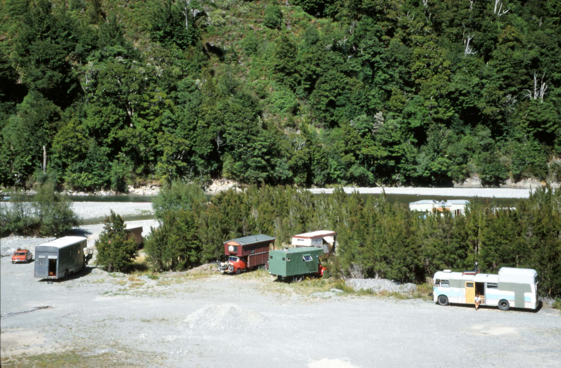 Flusscamping auf der Südinsel NZ
