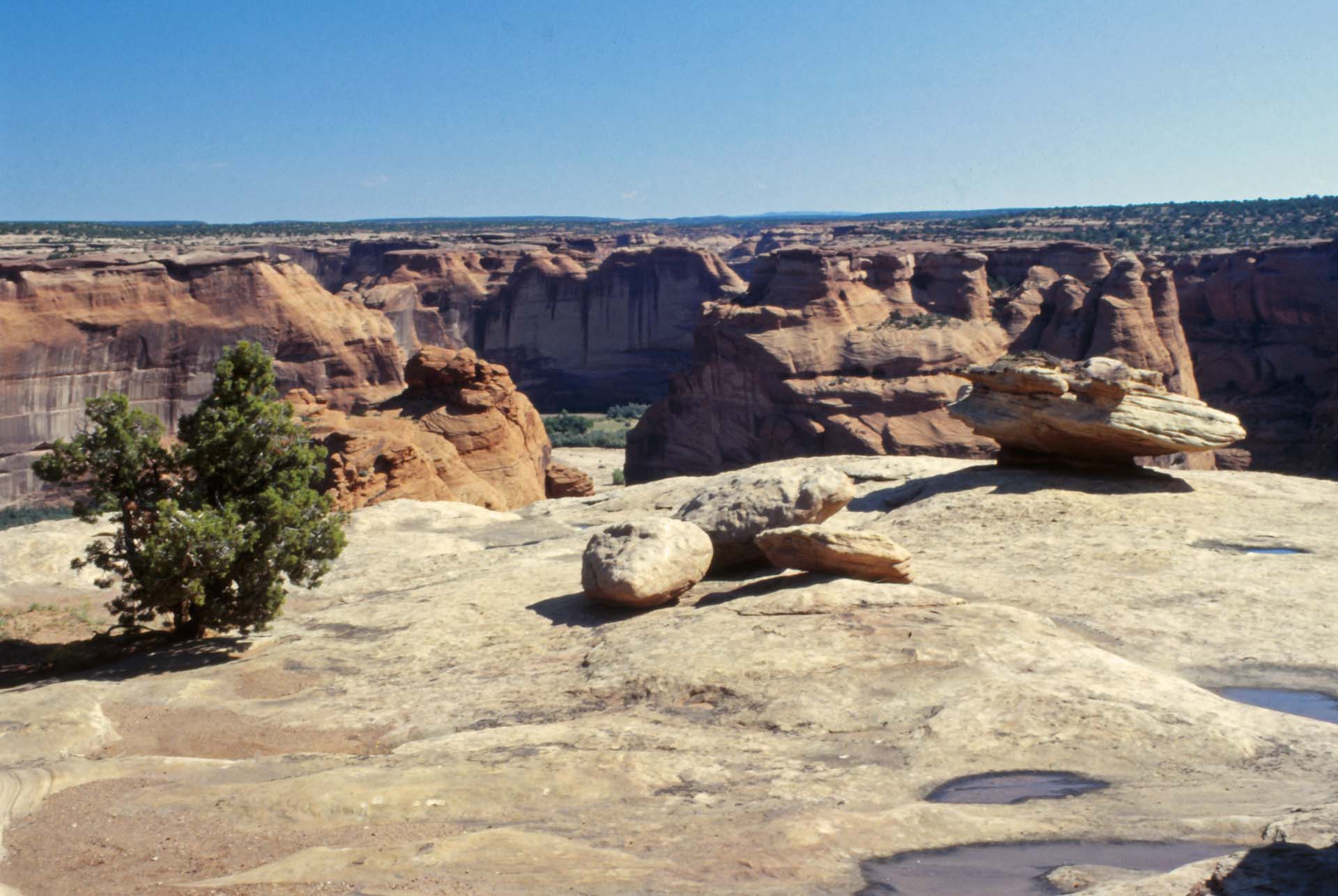 Arizona - Am South Rim des Canyon de Chelly