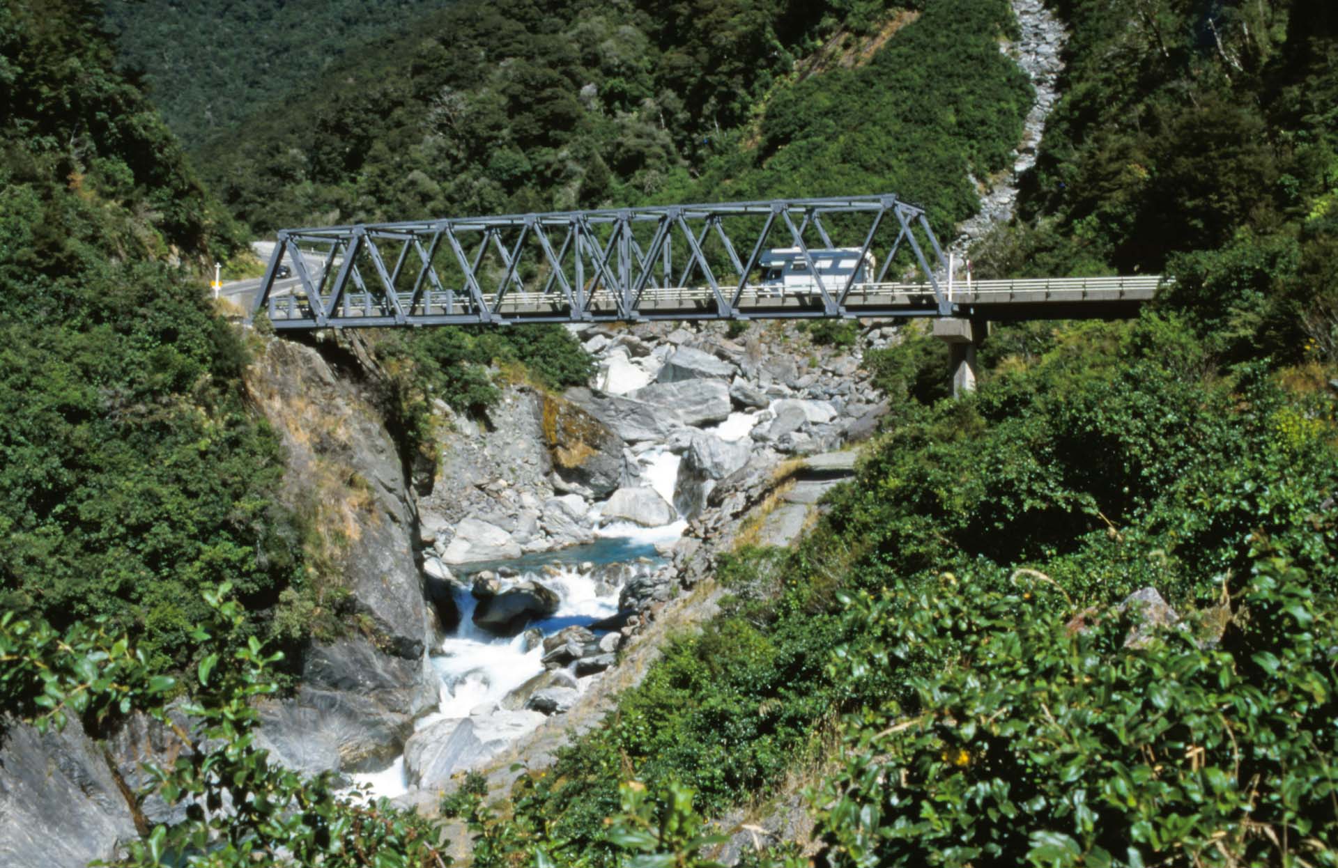 Südinsel Neuseeland - Am Haast Pass