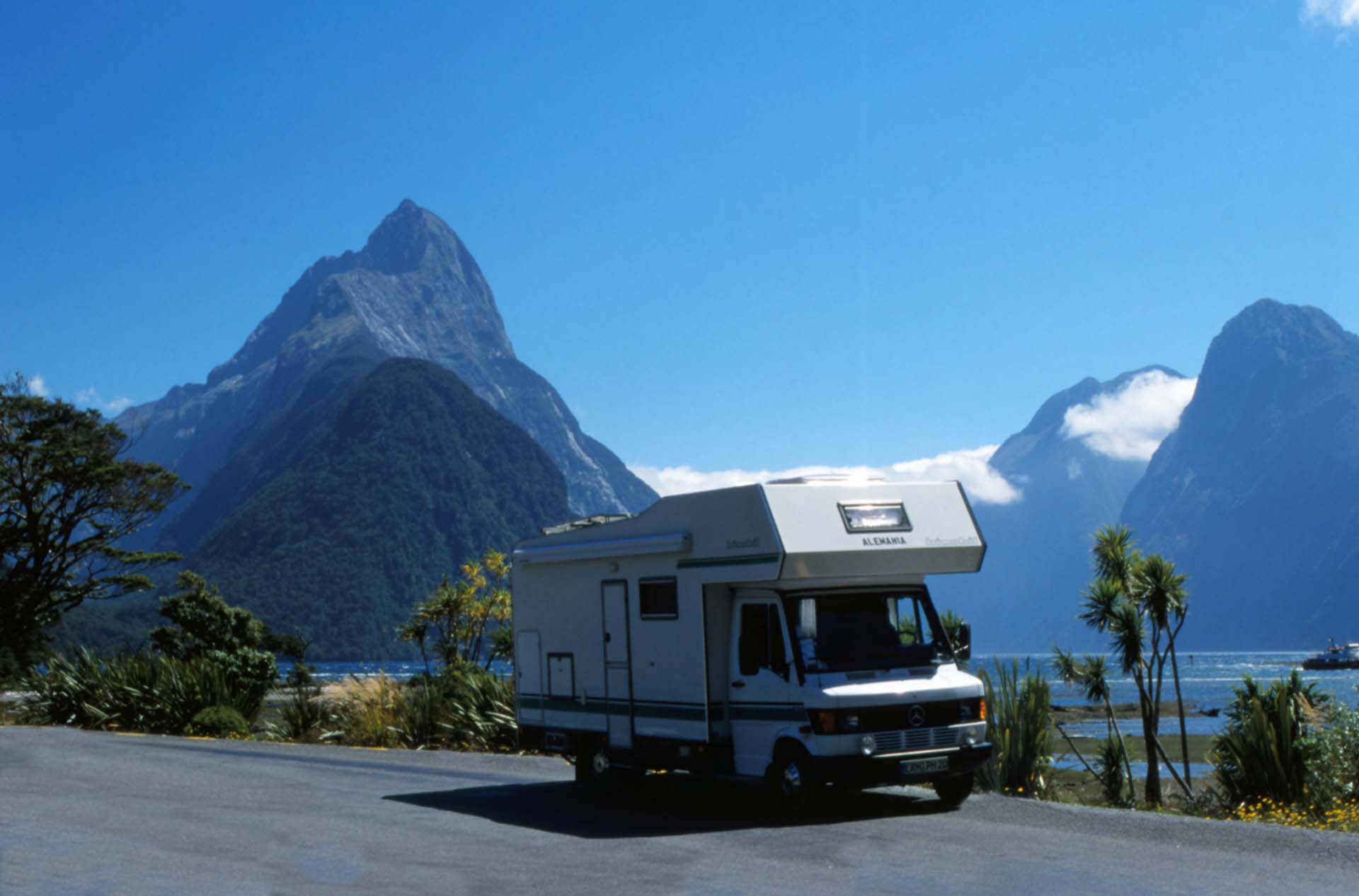 Am Milford Sound, Südsinsel NZ