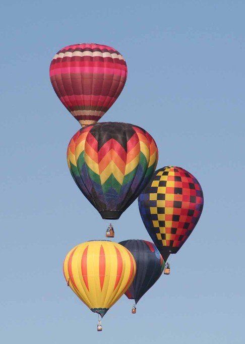 Balloon Fiesta in Albuquerque ,New Mexico,