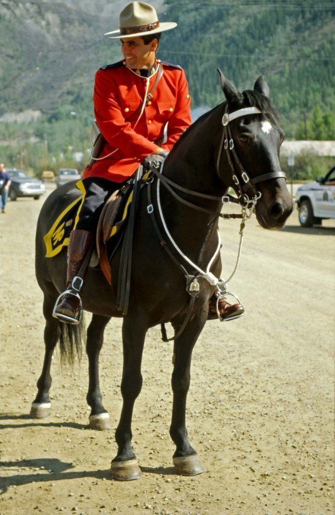 Royal Canadian Mounted Police - Mounty in Dawson City