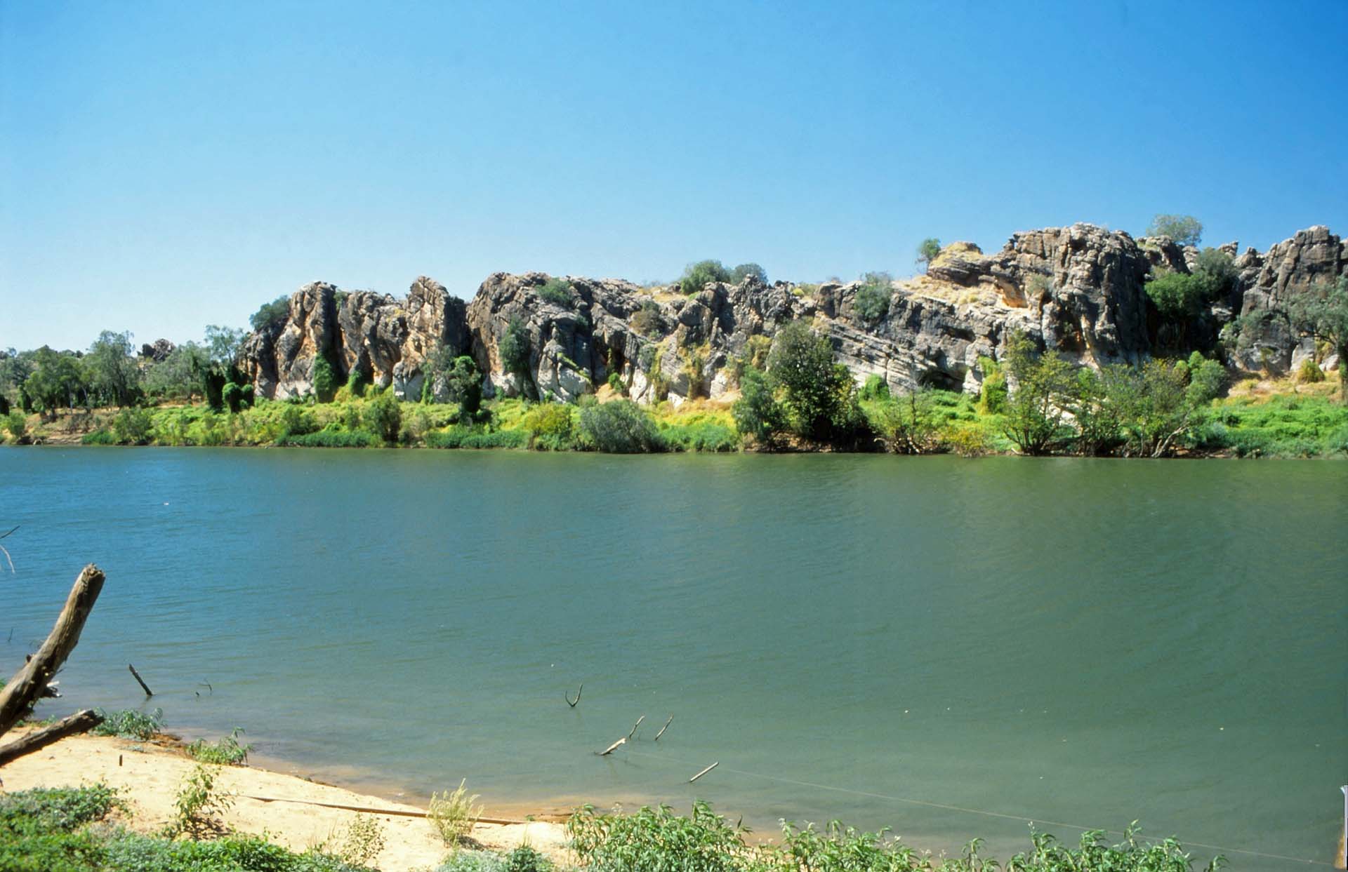 Die Geiki Gorge, WA - Rest eines urzeitlichen Riffs