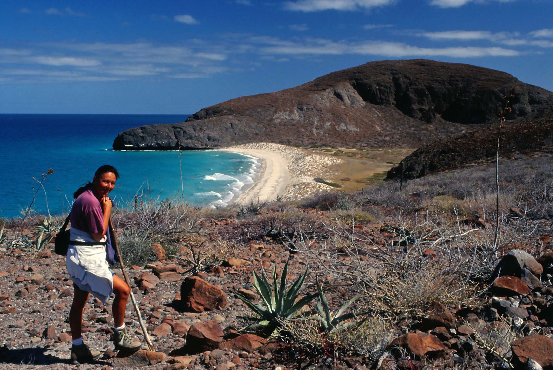 Blick auf Tecolotes Traumstrände