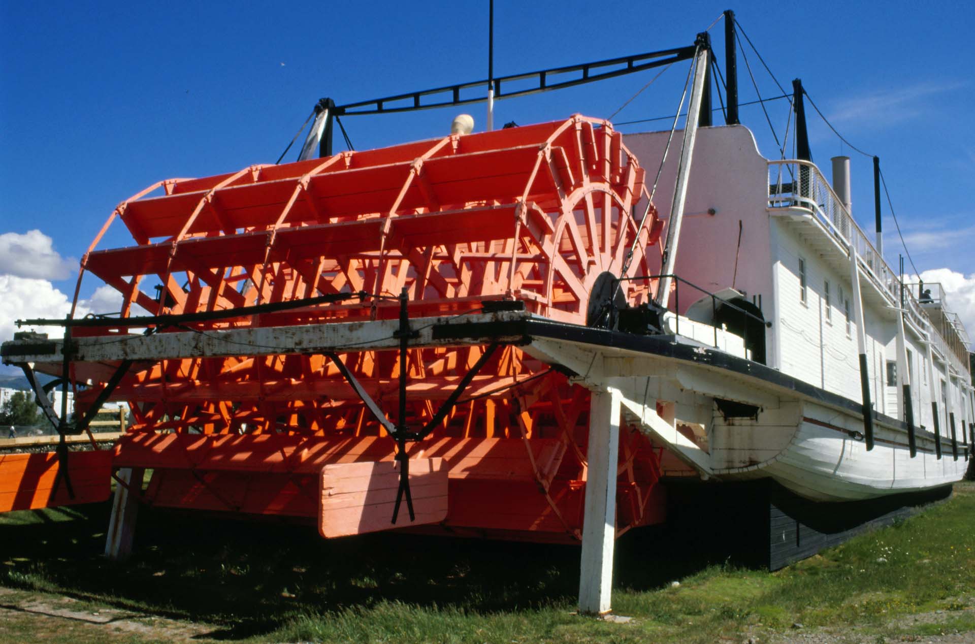 White Horse, Yukon Territorium - der Schaufelradantrieb der Klondike