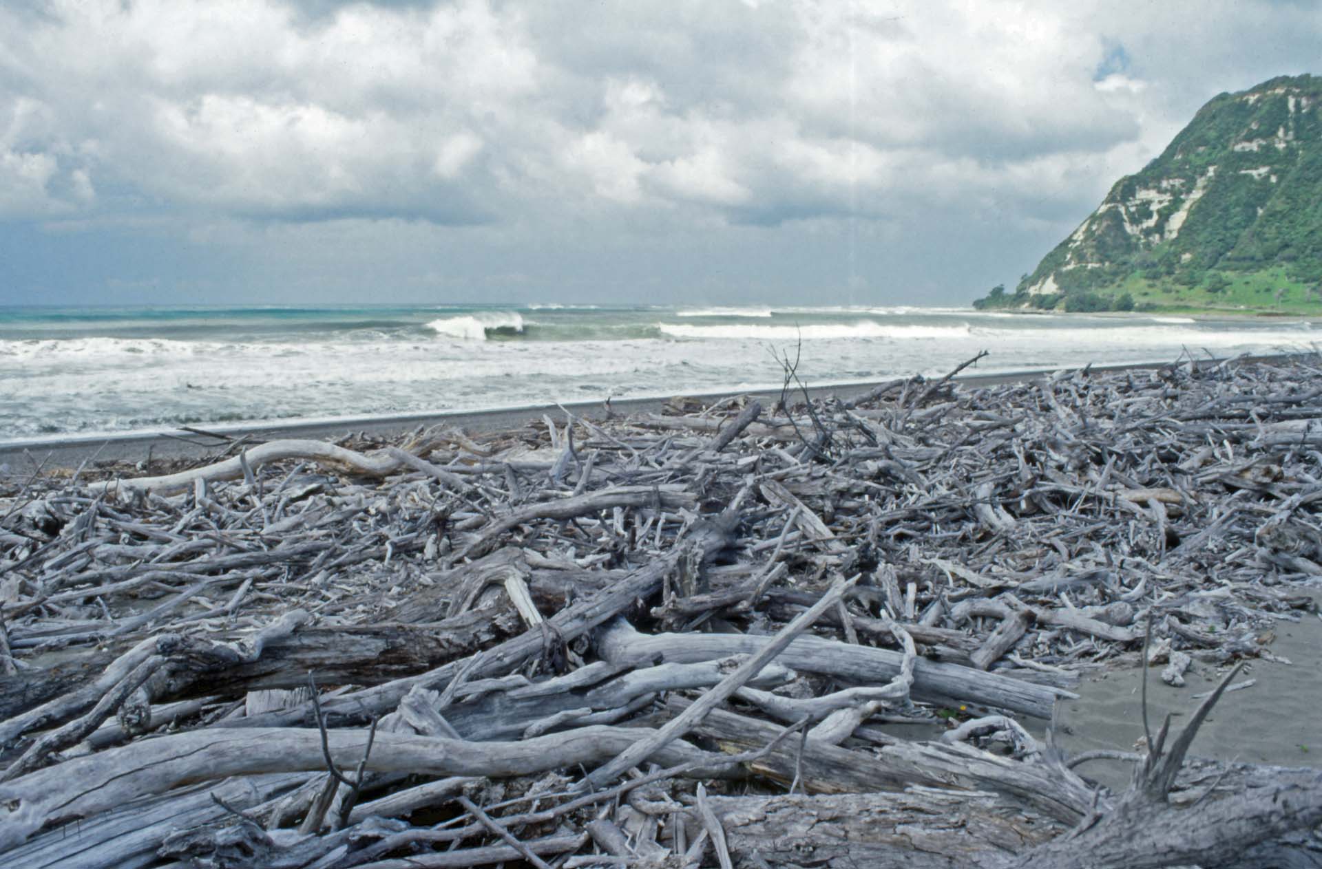 Der Torere Beach am East Cape der Nodinsel ist kein Badestrand,