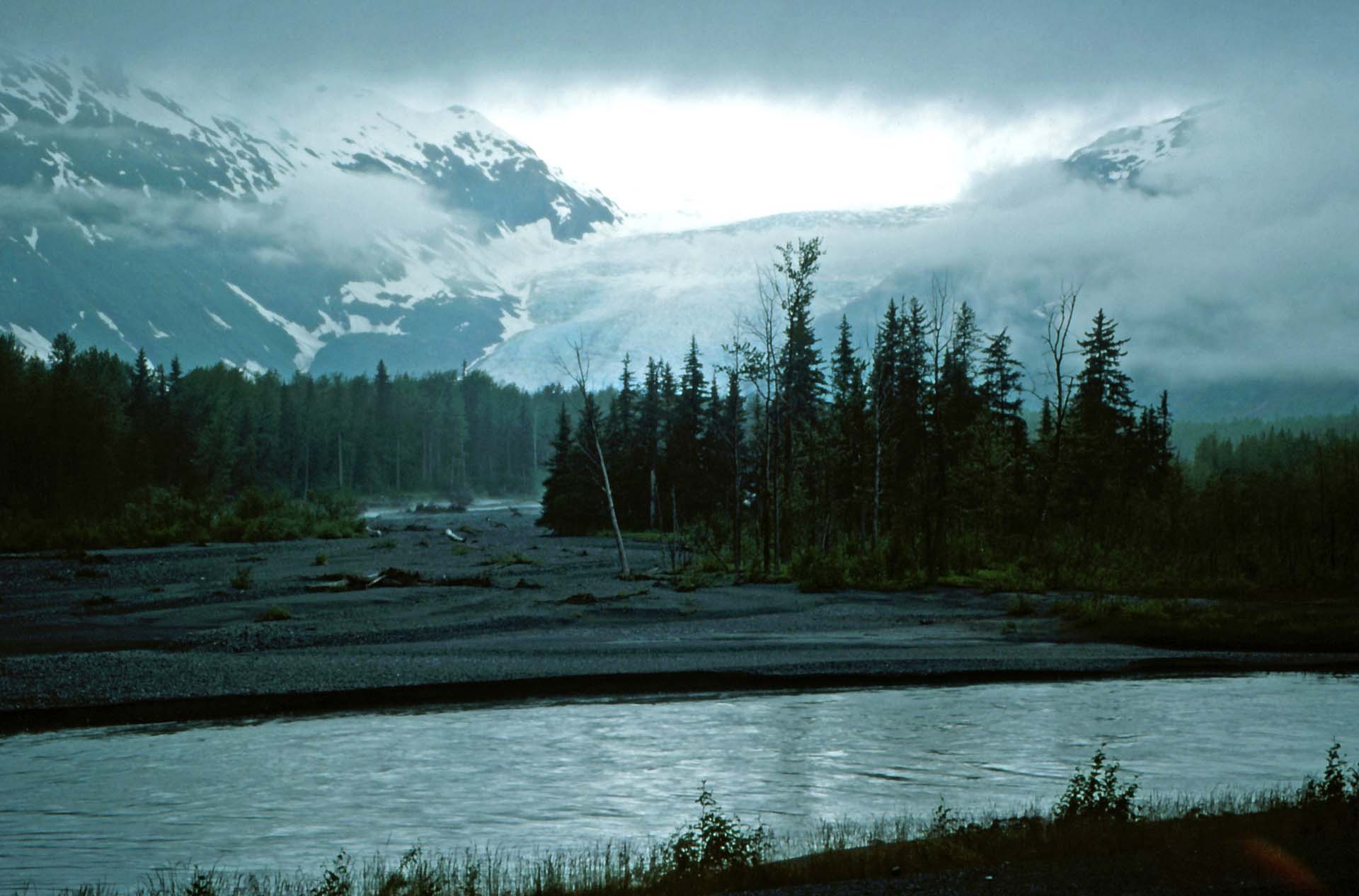 Der Exit Gletscher,  Kenai Halbinsel, Alaska