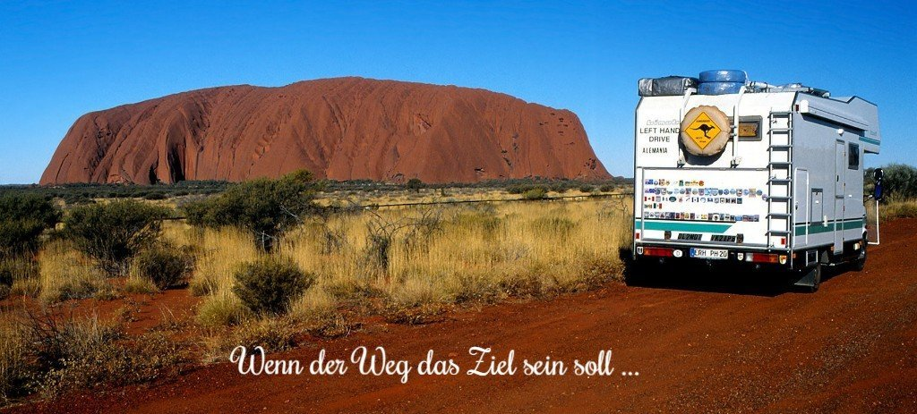 Mit dem eigenen Wohnmobil am Ayers Rock