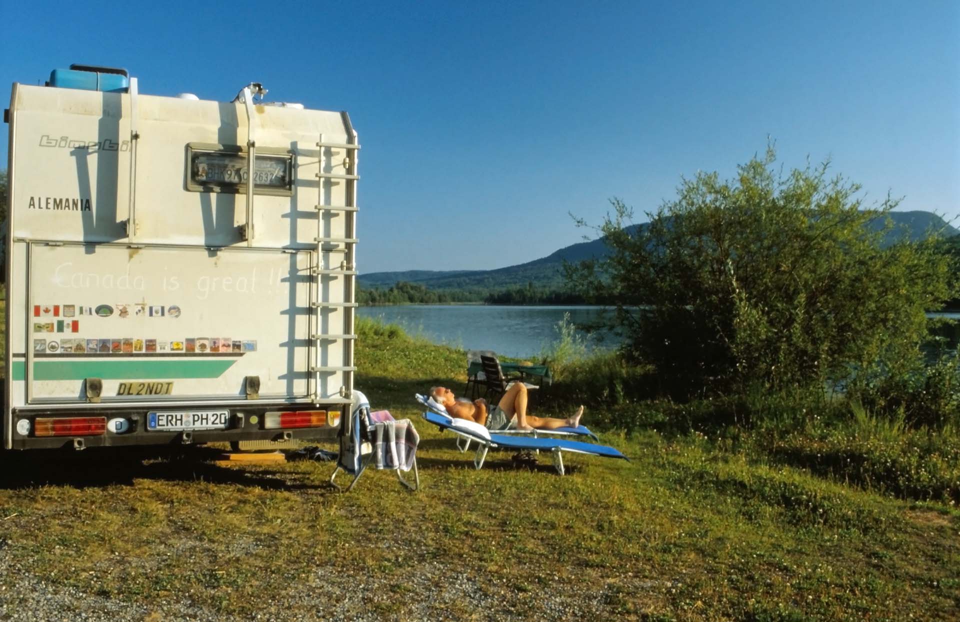 British Columbia - Erholsame Badetage am warmen Cameron Lake