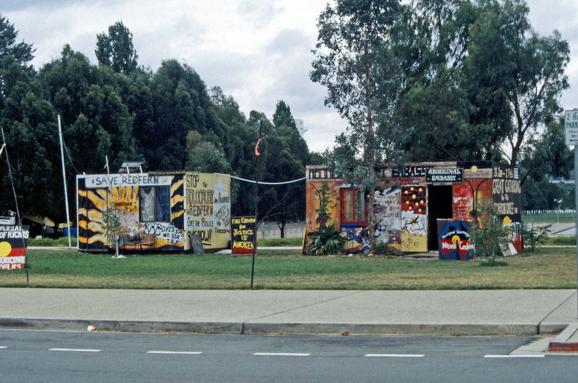 Canberra, die inoffizielle Botschaft der Aborigines