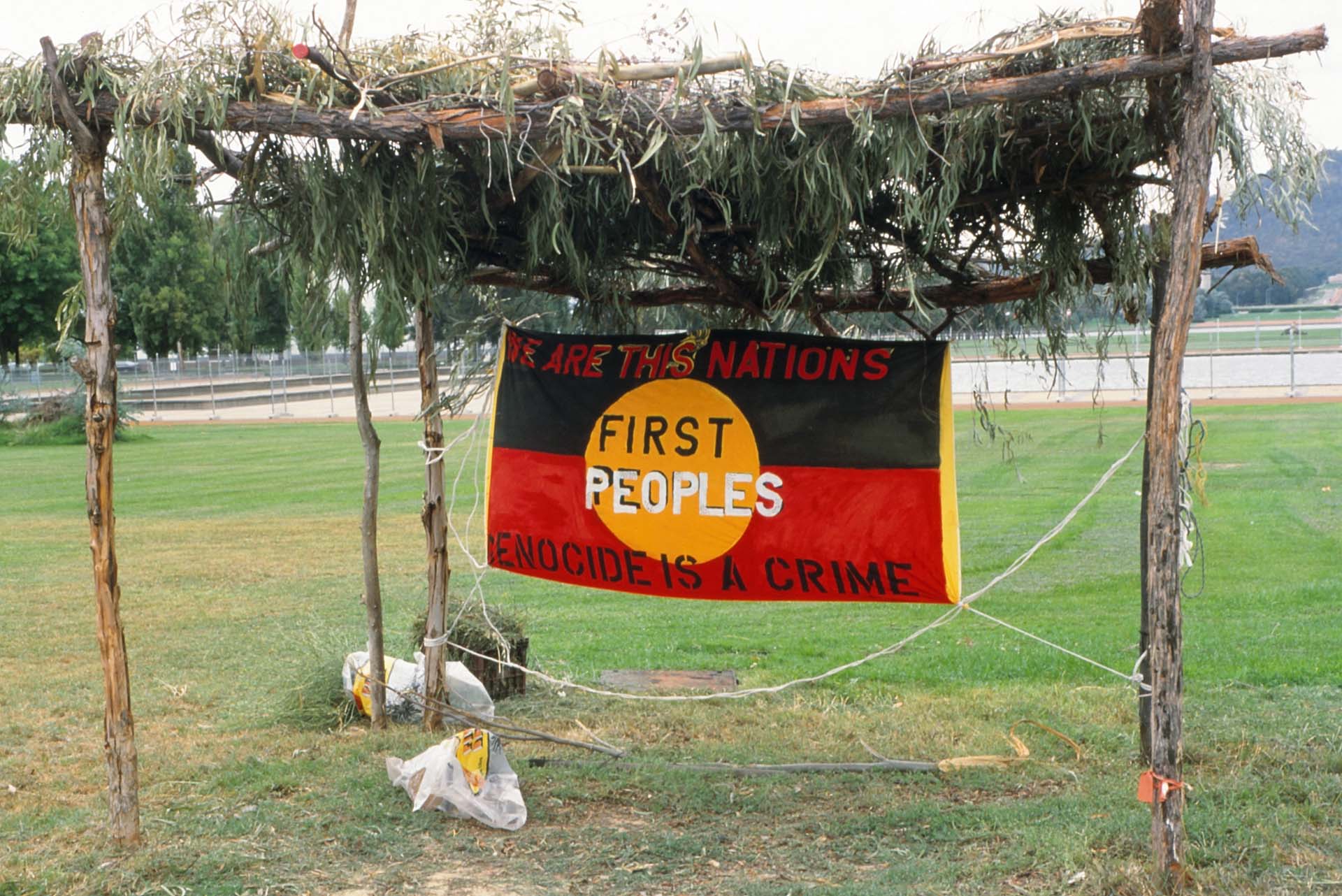 Canberra, die inoffizielle Botschaft der Aborigines