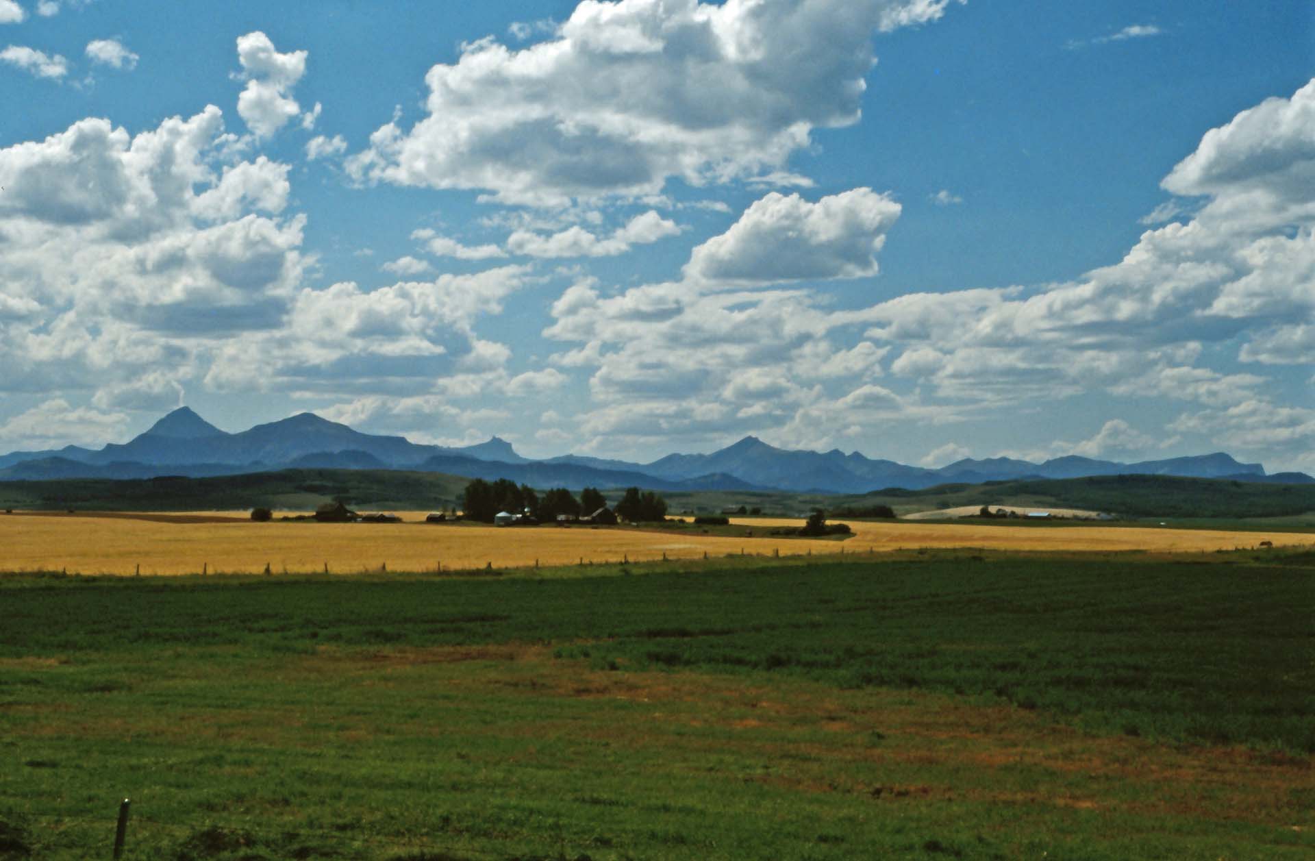 Alberta - Hier trifft die Prärie auf die Rockies