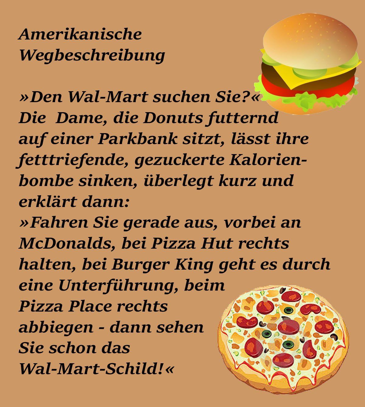 Wegmarken in amerikanischen Städten Anekdoten