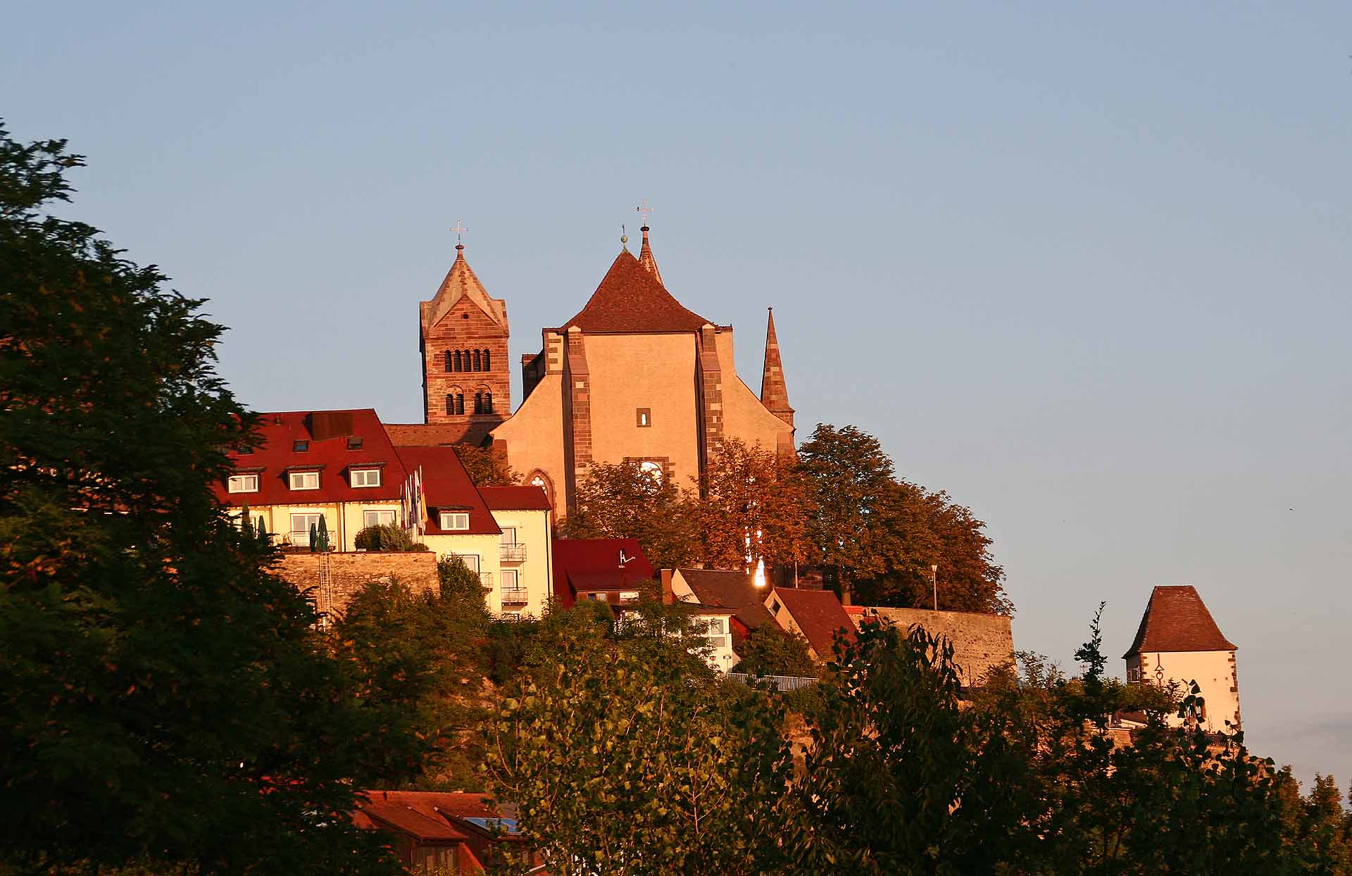 Münster Breisach in der Abendsonne